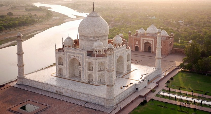 Different Views of the Taj Mahal