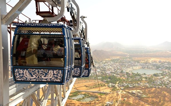 Ropeway Pushkar, Savitri Mata Temple, Ropeway Charges, Timings