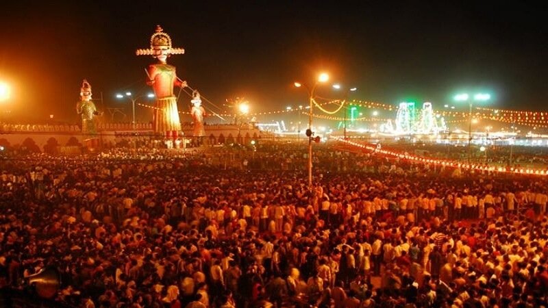 Where is Dussehra Celebrated in India?