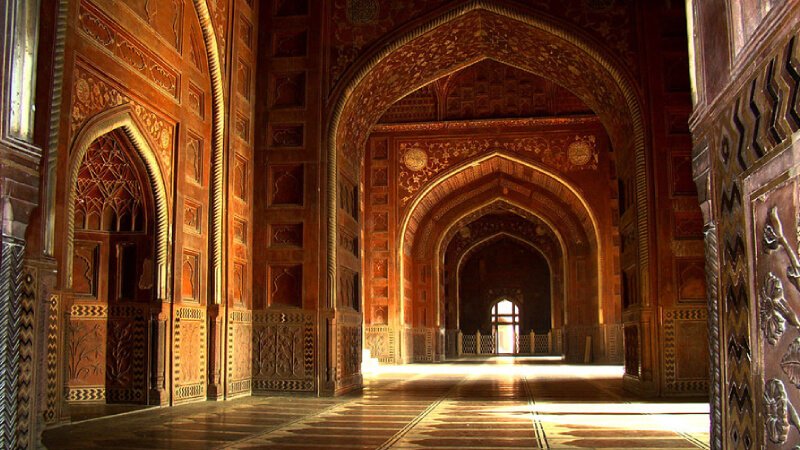 Interior of Taj Mahal
