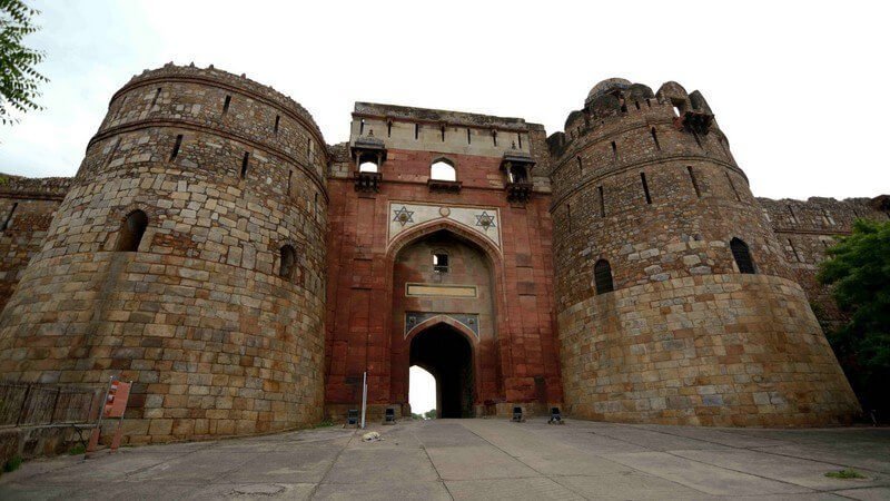 Inside View of Agra Fort